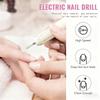Electric 4-in-1 Nail Grinder & Manicure Tool: Integrated Nail & Dead Skin Remover with Polishing Function.