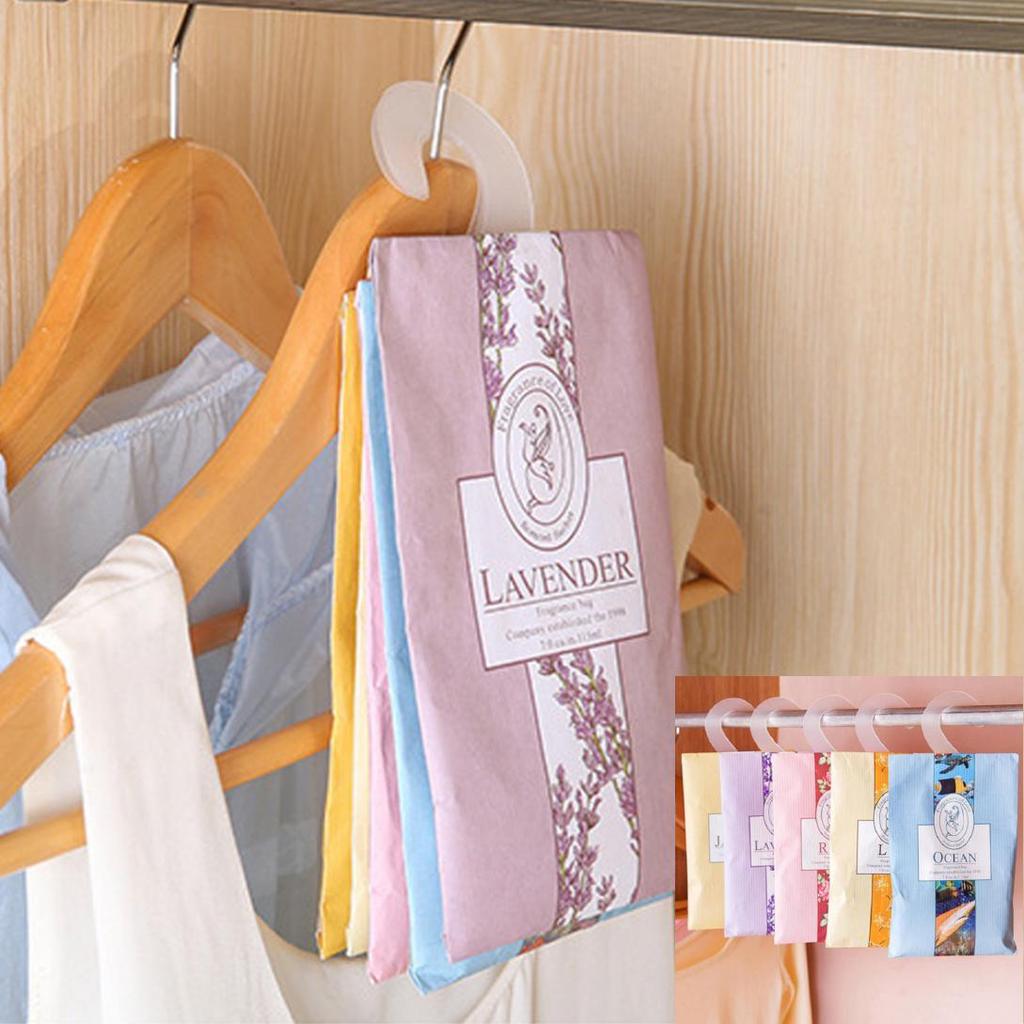 Wardrobe Scent Bag Home Bedroom Long Lasting Fragrance Closet Sachet Clothes Perfume Aromatherapy Bag Moisture Proof Freshener