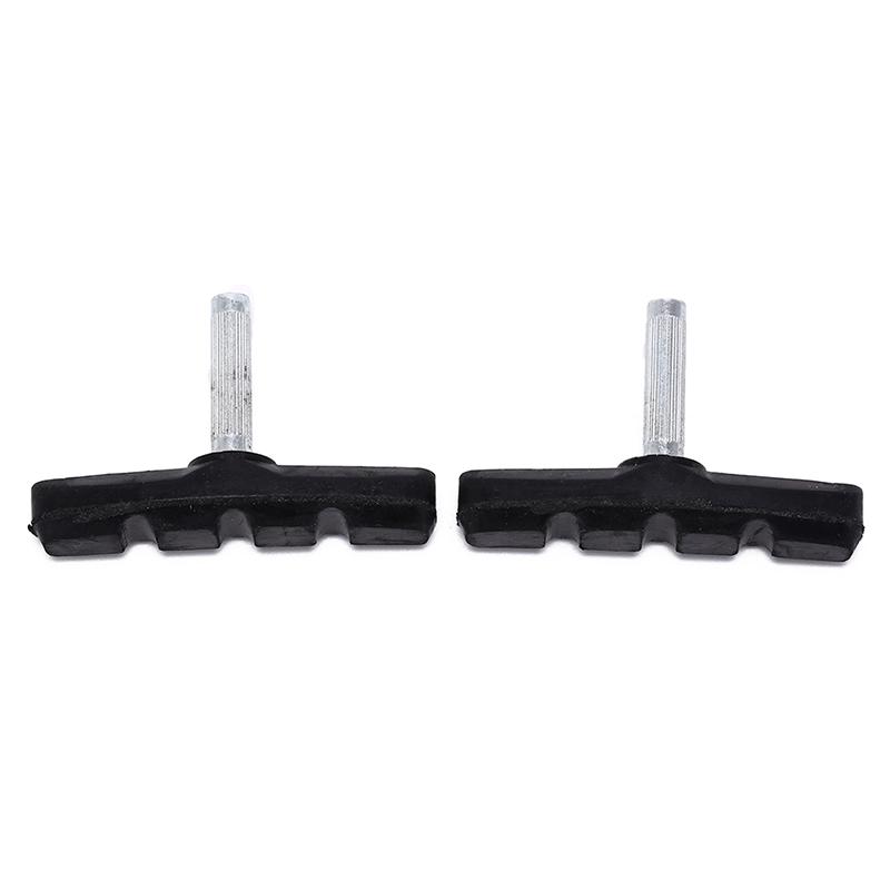 1 Paar Gummi-Bike-Bremsbeläge V Brems Polster radbrems Blöcke Halter für Fahrrad 1 Paar Gummi-Bike-Bremsbeläge V Brems Polster radbrems Blöcke Halter für Fahrrad