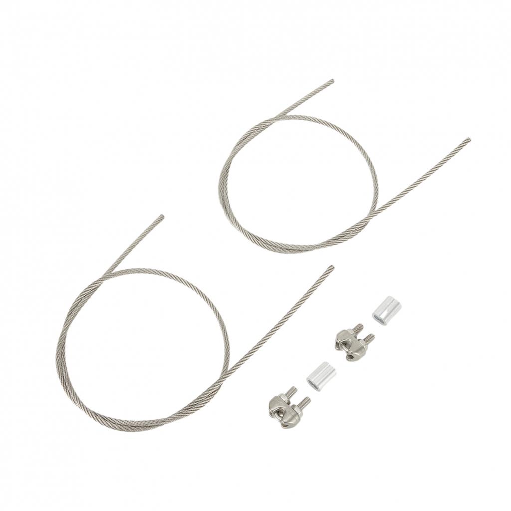 Rope Wire Cordage Length 60cm Stainless Steel Strong Capacity