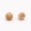 DIY Ornament Accessories 10pcs Key Ring Accessories Clothing Hair Accessories Earrings Eardrops Accessories Pendant Materials Mink Fur Ball