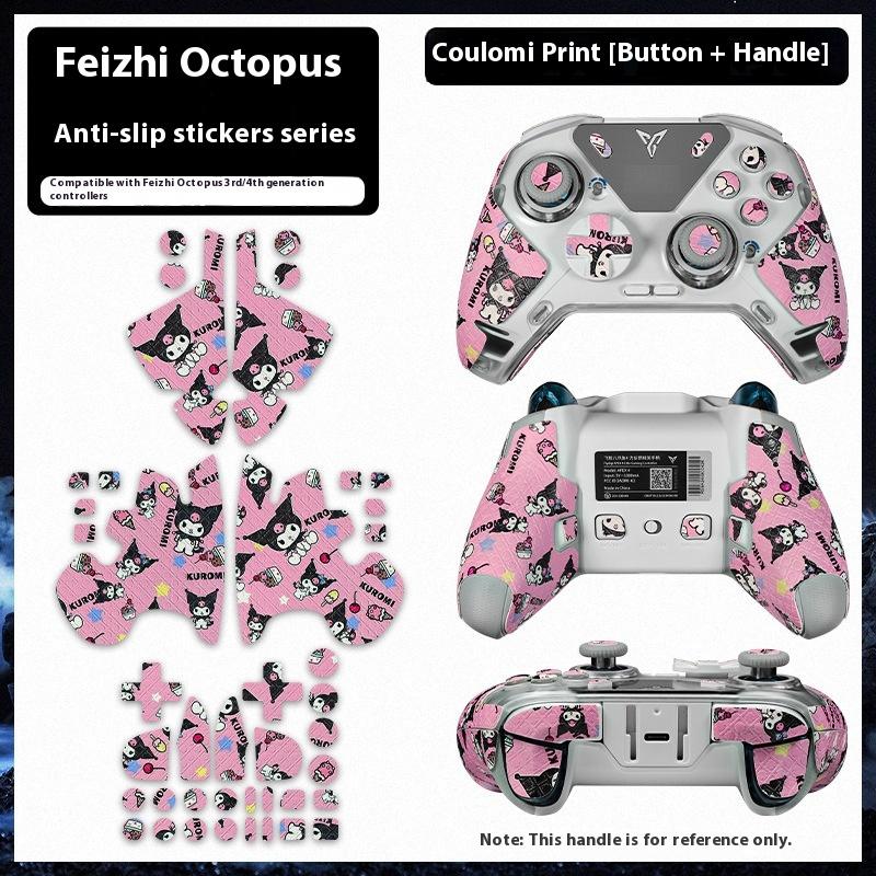 Anti-Slips Stickers For Flydigi Vader 3 Pro Flydigi Vader 4 Pro Wireless Game Handle Gaming Handle Buttons Non-Slip Tape Set