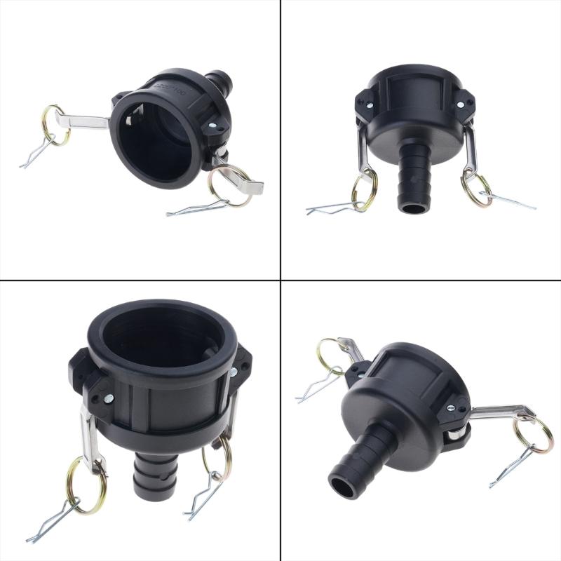 IBC Adapter Water Tank Adapter Valves Connectors Converts 2 Inch To 1 Inch Garden Hose Fitting Enduring