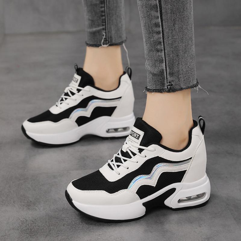 Women's New Trendy Breathable Height-increasing Sneakers