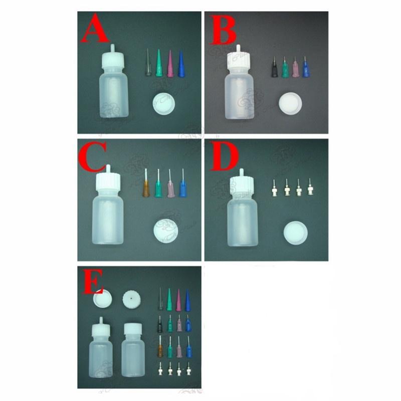 Applicator Paste Tattoo Henna Kit Body Art Bottle Nozzle Drawing Making Tool Set