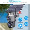V380 Outdoor 360° Solar-Powered HD Wireless 4G Security Camera Binocular