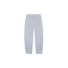 Lining Solid Color Elastic Waist Fleece-Lined Warm Sports Pants Men Bottoms Floral-Gray AKLSE81-6