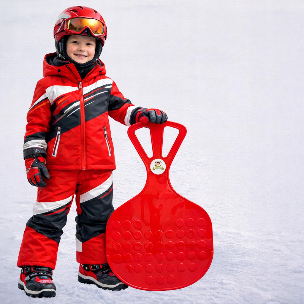 Two Pieces Apple Sled Set For Sliding Sleds Xxl 58 Cm For Snow