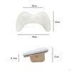 PU Leather U Shape Arm Rest Nail Hand Pillow Detachable Stand Portable for