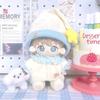 1 set Pajamas Cotton Doll's Clothes Star Hat Plush Doll Clothes  Doll Accessories