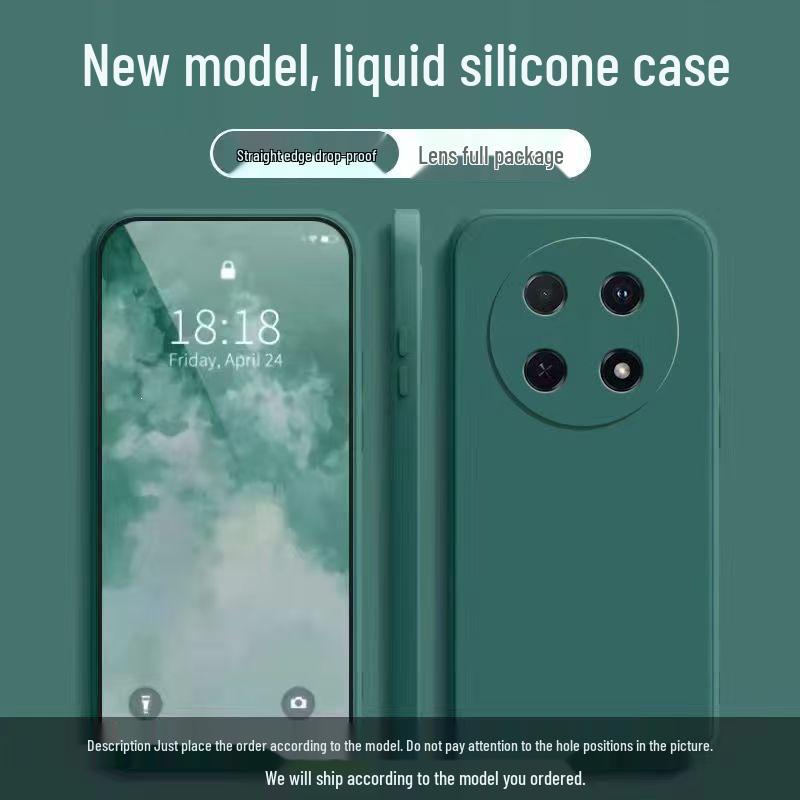 Huawei Enjoy 70 Pro Case: Solid Color, Full Coverage, Anti-Drop Silicone Soft Edge