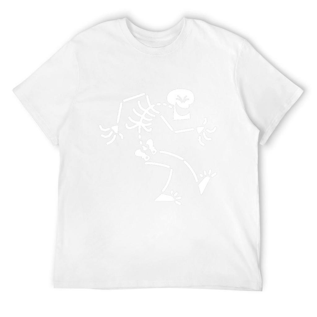 Freches Skelett T-Shirt Übergröße Tops Übergroßes Grafik-T-Shirt Bluse T-Shirts für Männer Baumwolle