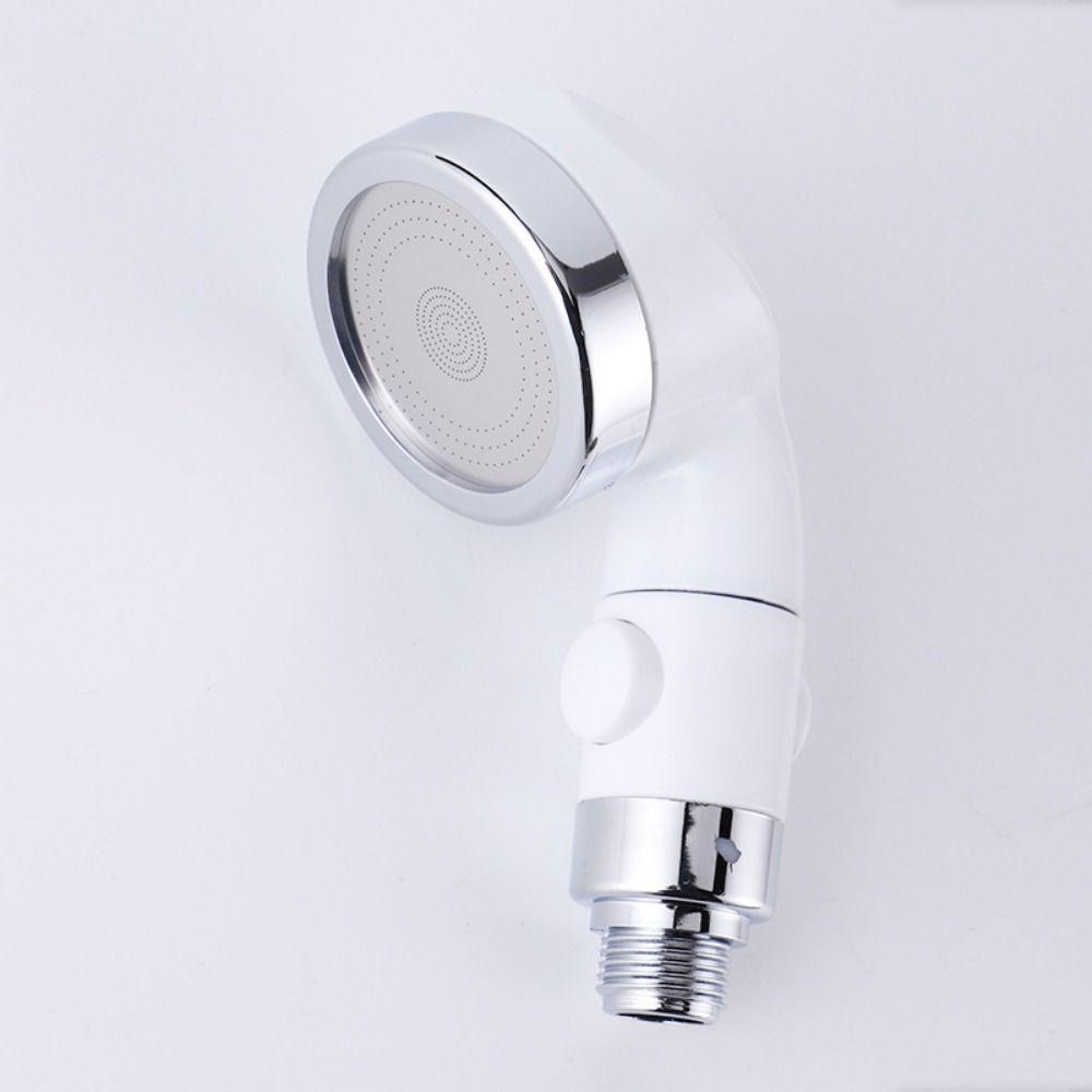 One-click Bath Shower Head High Pressure Bathtub Shower Nozzle Bathroom Shower Tool  Hair Salon