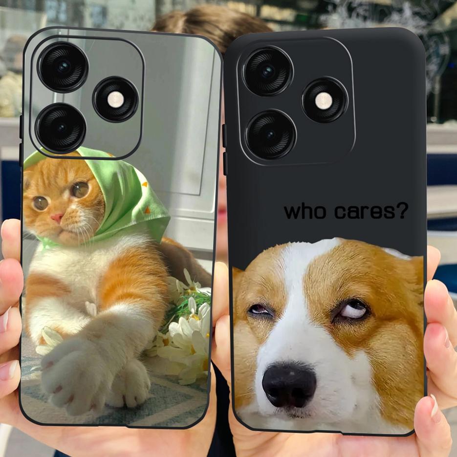 For Tecno Spark 20C Case BG7n BG7 Stylish Painted Cover Soft TPU Matte Phone Case For Tecno Spark 20 Pro Plus Spark20 20C Bumper