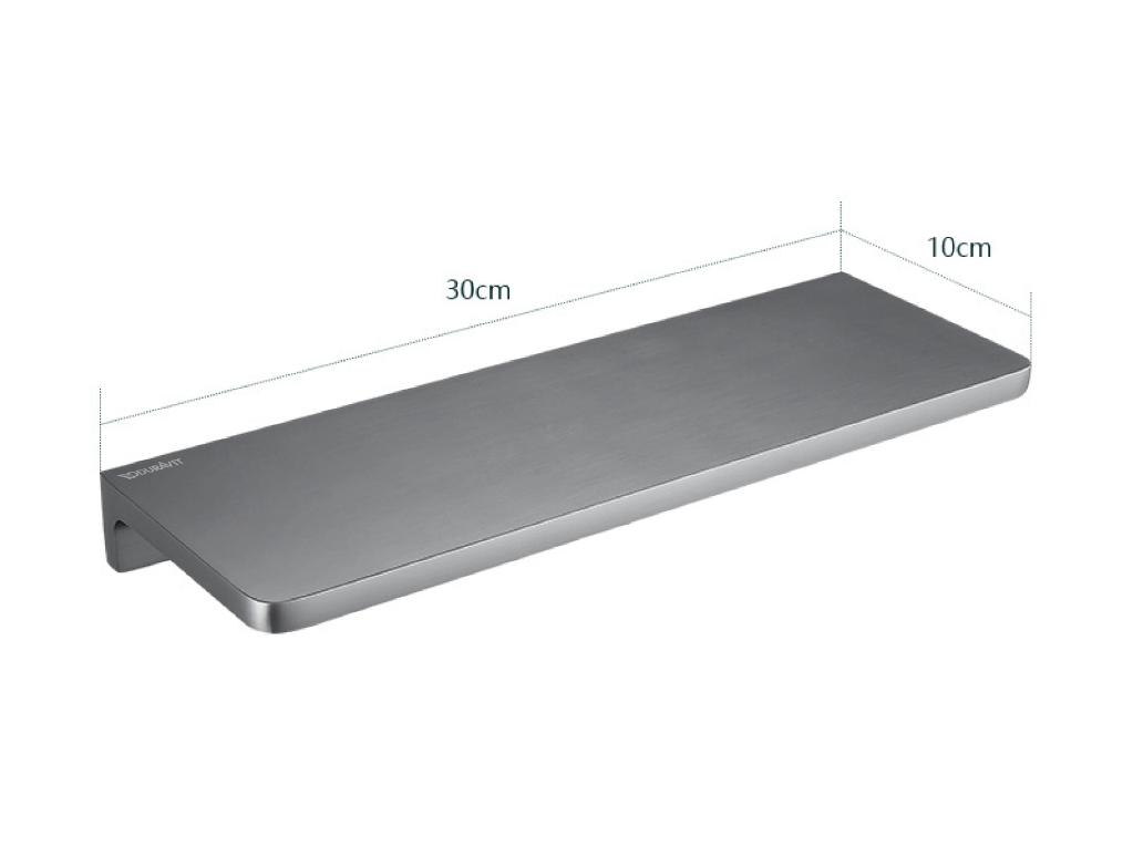 Tuqiu Total Brass Gray Bathroom Shelf  Black Soap Dish Bath Shower Shelf Wall Mounted Bath Shampoo Holder Basket Holder