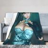 Stellar Blade EVE Flannel printed blanket suitable for all seasons suitable for living room office sofa and travel 180x250CM