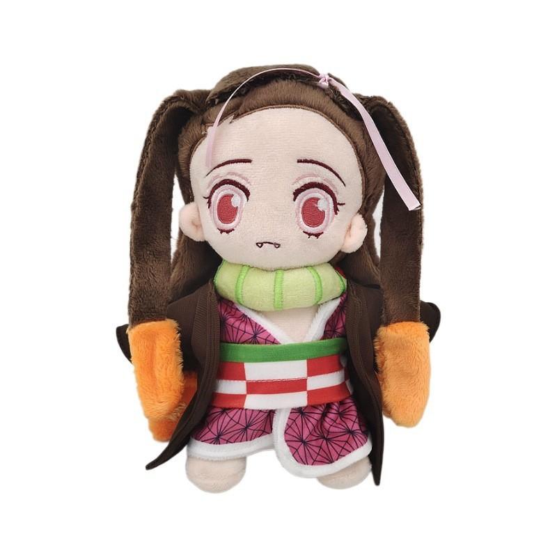 

Плюшевая игрушка Demon Kamado Slayer Nezuko, мягкая аниме-кукла, подарок для детей, наполнитель из ПП хлопка
