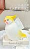 BRCeramic Tissue Box Cartoon Bird Parrot Simulated Animals Toilet Paper Box Napkin Holder Paper Towel Holder Desk StorageEY