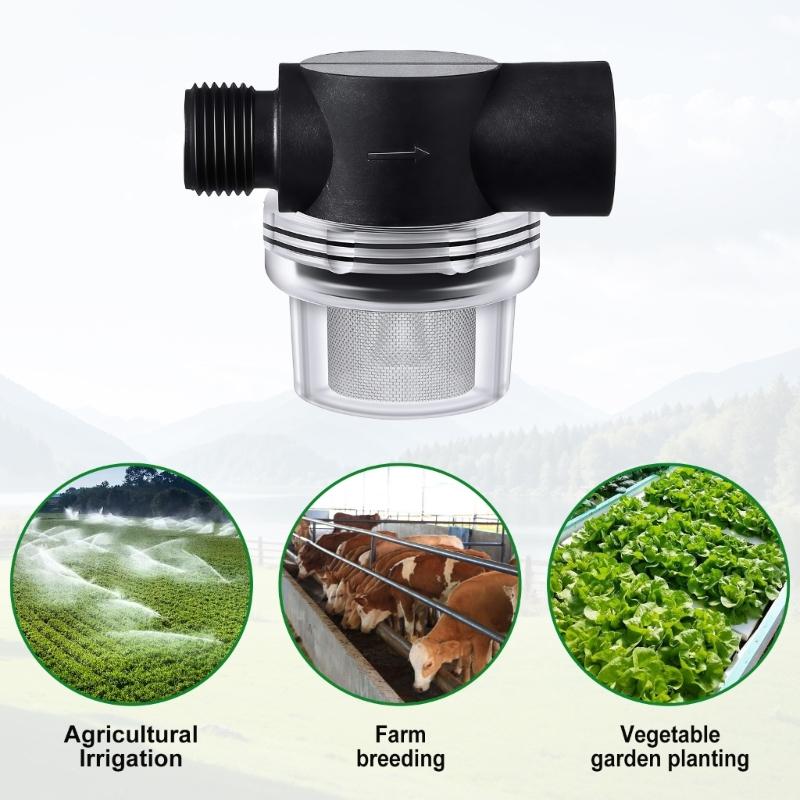 Industrial Whole Houses Water Filter System Pipeline Pre Filter Nylon Texture Perfect for Home and Kitchen Filtering Use