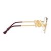 Versace Fashionable personality alloy frame irregular shape optical glasses women's gold 3569851 VE12831480-gold 54