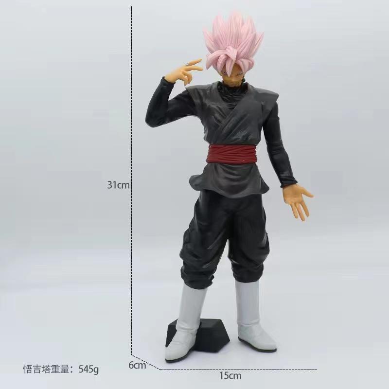 31CM Dragon Ball Z Anime Action Figure Super Blue Gogeta Grandista Saiyan  Figurine PVC Goku Vegeta Goku Black Zamasu Figure Toys  Playsets