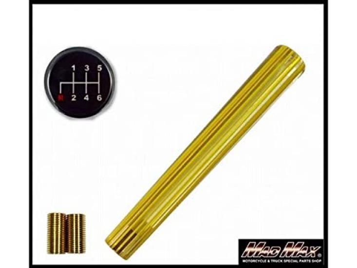 Retro Striped Shift Yellow for Hino Ranger Pro Knob, 300mm, Line, (MM75-13213-YE)