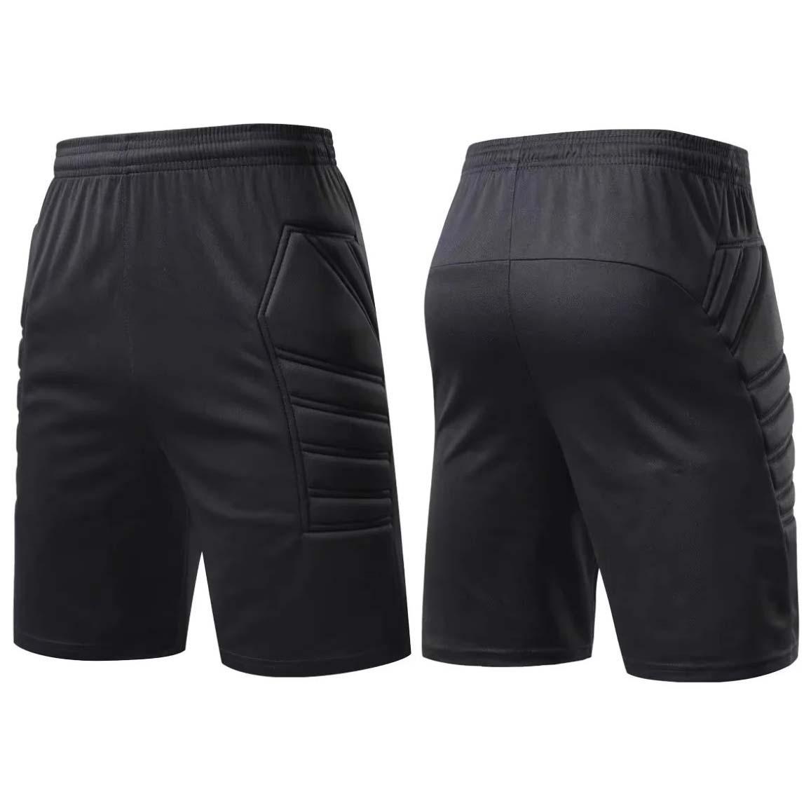 Children s goalkeeper jersey football goalkeeper jersey pants thickened protective men s and women s adult goalkeeper trousers shorts print 2XS