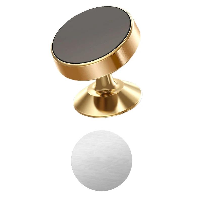 Car Phone Holder 360 ° Rotating Bracket Car Air Outlet Magnet Bracket Instrument Panel Bracket