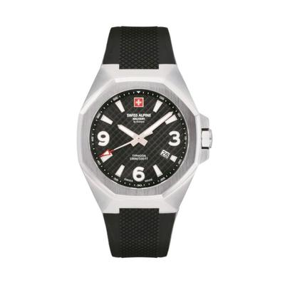 Orologio da Uomo Typhoon Cinturino in Poliuretano Nero Quadrante Nero Quarzo 7005.1837 100M