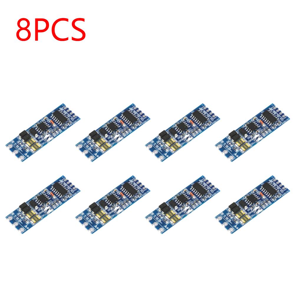 10PCS TTL To RS485 Module Hardware Automatic Flow Control Module Serial UART Level Mutual Conversion Power Supply Module 3.3V 5V