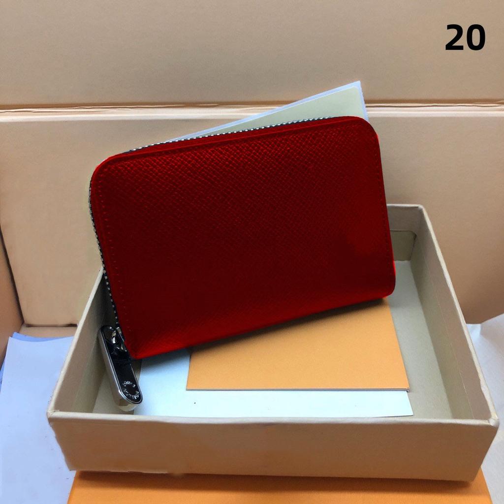 New Classic Luxury Designer Women's Wallet Leather Women's Zipper Wallet Women's Fashion Zero Wallet