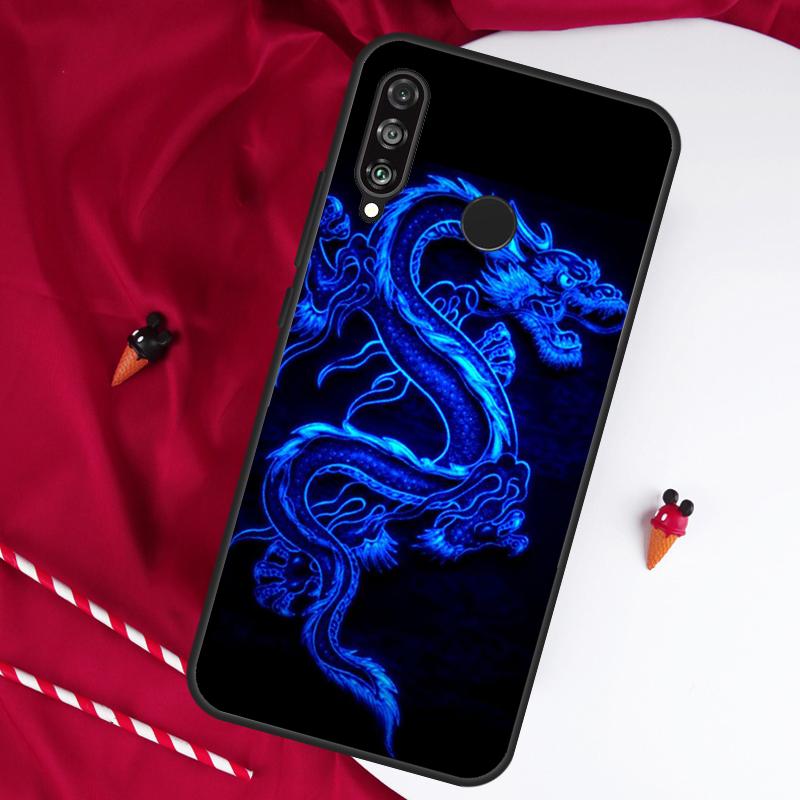 Chinese Dragon For Huawei Nova 7i 8i 11i 12i 12s 10 9 SE Y90 Y60 Y70 Y72 Y61 Y91 P60 Pro P30 P40 Lite Case