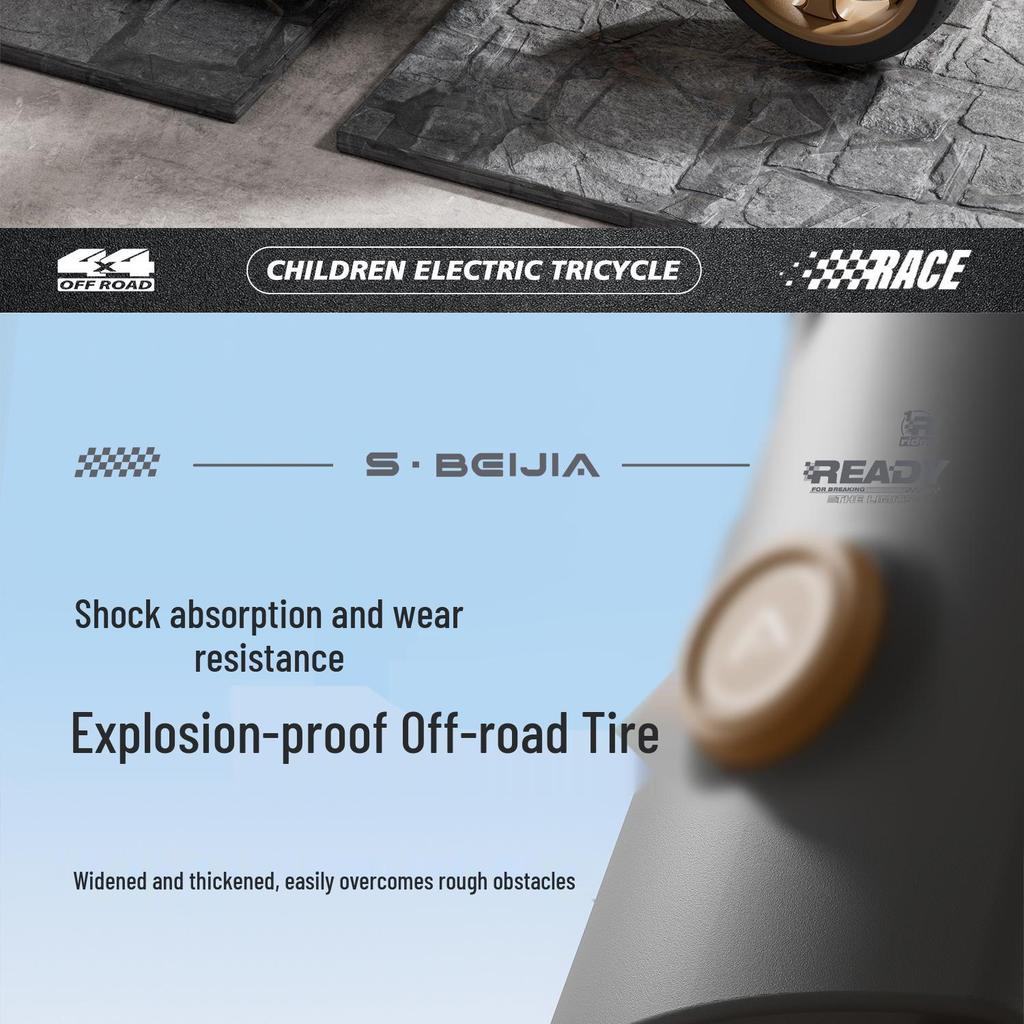 2025 Electric Balance Bike for Toddlers: 1-3 Years, Three-Wheeled, Entry-Level Scooter