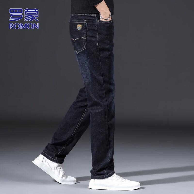 

ROMON Мужские джинсы прямого кроя из эластичного денима 33