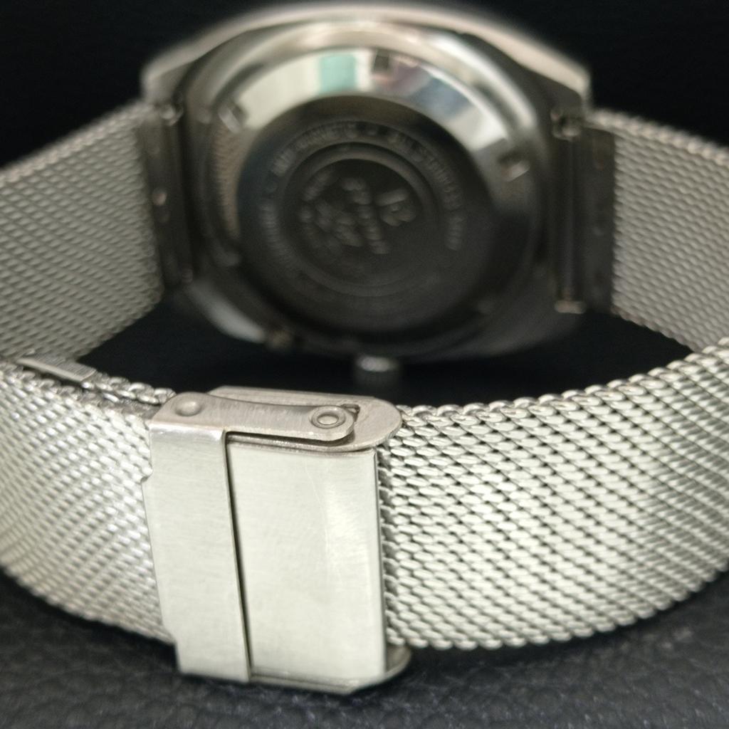 AUTOMATIC VINTAGE RICOH R31 JAPAN MENS WHITE COLOR DIAL WATCH A707737-1