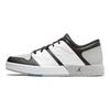 Air Jordan Nu Retro 1 Low GS Light Smoke Grey Kids Sneakers White Varsity-Red Black FB4412-106