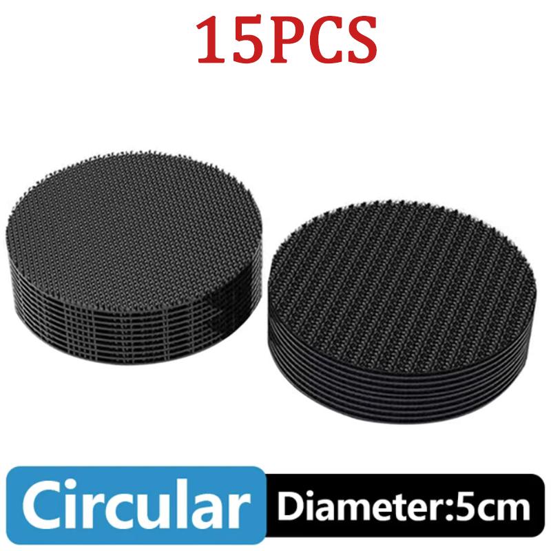 Bilmattstejp Universal Golvmattklämma Fästfäste Grepp Självhäftande Fästelement Klistermärke Bilgolvmatta Fästlappar