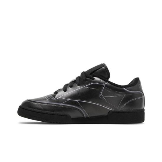 Reebok Maison Margiela x Club C Black H02361 Мужская обувь EU 37.5 серый/белый