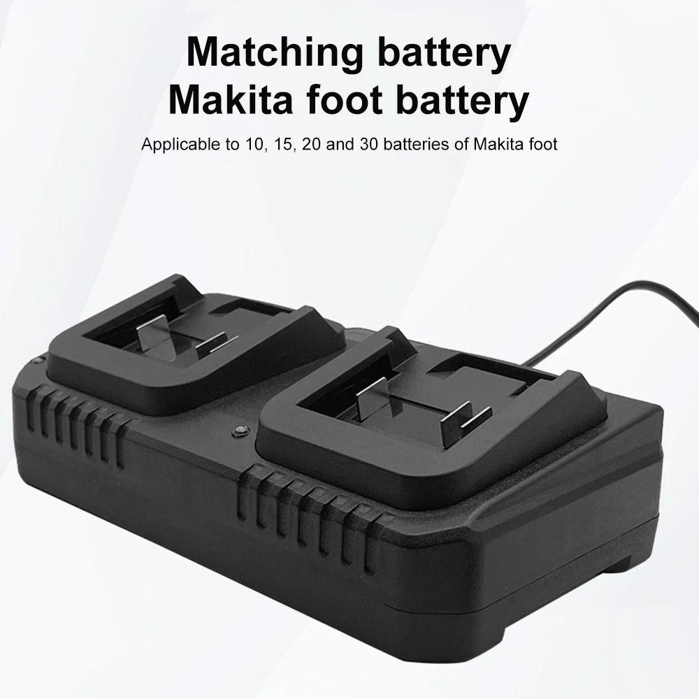 1Pcs 2 Ways Lithium Battery Fast Charger  For Makita 18V 21V Battery BL1415/1815/1830/1850