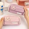 Large Capacity Stationery Bag Cosmetic Pouch Pencil Bag Korean Desktop Storage Pouch  Children