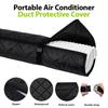 Waterproof Hose Insulation Cover Heat Insulation Exhaust Pipe Protection Cover  Indoor Room Use