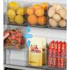 1 STÜCK Kühlschrank Seitentür Aufbewahrungsbox Lebensmittel Gemüse Obst Eier Frischhalte-Organizer Haushalt Küche Kühlschrank Behälter Boxen