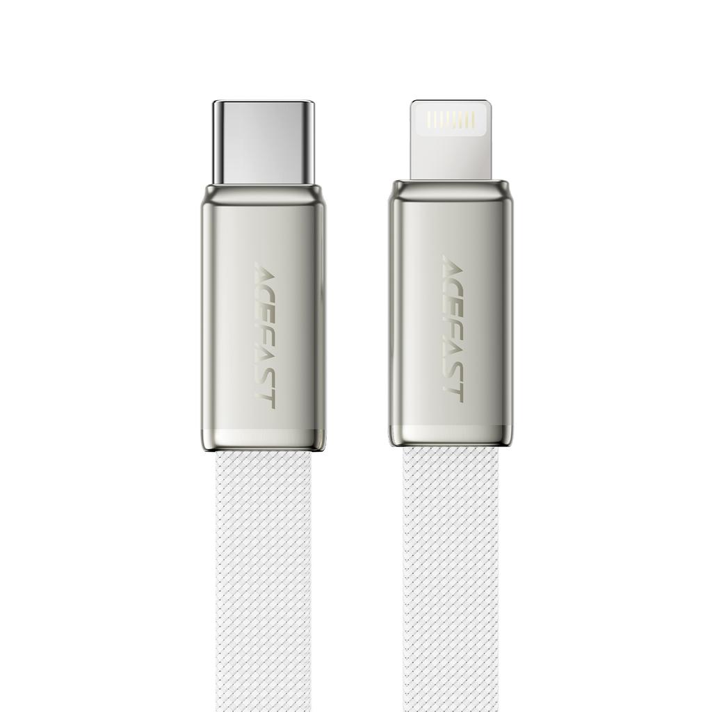 ACEFAST C24-01 Ultra-Thin USB-C to Lightning Cable 30W Fast Charging Data Sync Cord For iPhone / iPad