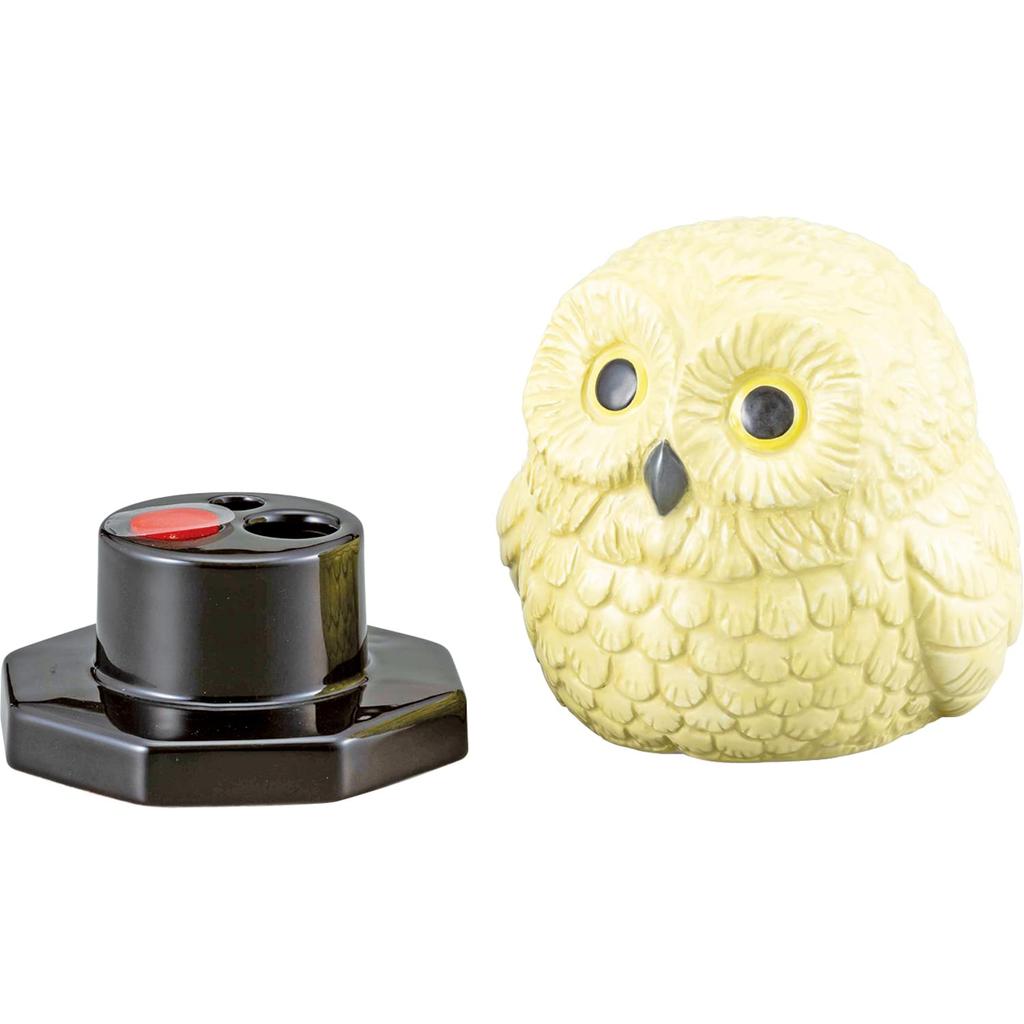 sun art Fun Goods Seal Case, Approx. 12cm, Owl Design, SAN3890