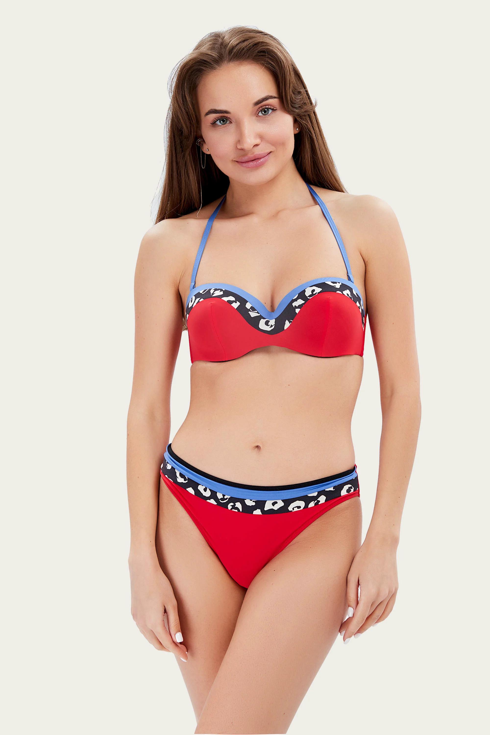 

Купальник Push Up, плавки сліп Jolidon (72071) 42C/S різнокольорові кольору