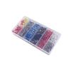 1250pcs HSC8 6 4A Tube Type Terminal Set White Black Red Blue Yellow Gray Mix Colors 0.25 10MM2 with Storage Case