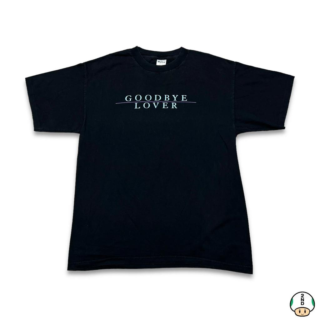Vintage 1997 Goodbye Lover T Shirt Mens XL Black USA Movie Promo Graphic Tee