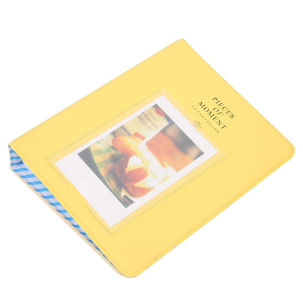Fotoalbum Einsteckhülle Notiz Foto Hält 64 3-Zoll-Bilder Erinnerungsgeschenk für 9 Celsius 8 Celsius 8+(Trauben Violett )
