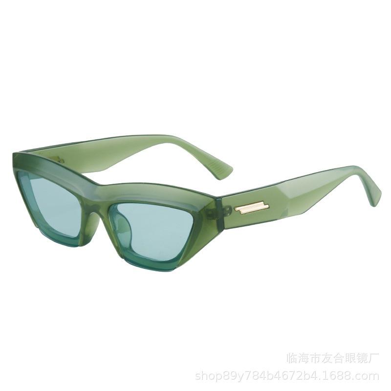JYL TS Sunglasses UV Driving Travel Style/23049 B-2601 бледно-синий
