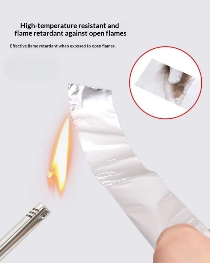 Aluminum Foil Tape 5-10m Waterproof Oil Proof Self Adhesive Kitchen Stove Sink Gap Seal Strip Heat Resistant for Countertop Edge